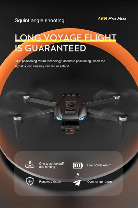 Ae8 Pro Max 5g Gps Drone 8k Professional Dual Hd Camera Aerial