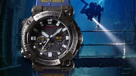 Casio G Shock Introduces First Ever Analog Frogman Watch Ablogtowatch