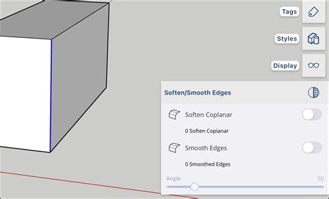 Softensmooth Panel Sketchup Help