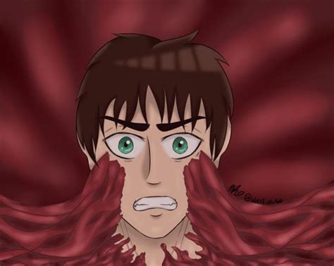 Eren Inside Of His Titan Attack On Titan Amino