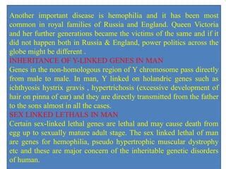 Sex Linkage Unique Heritage PDF