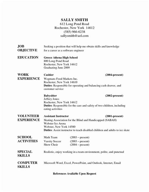 Babysitter Nanny Resume Samples For Your Needs