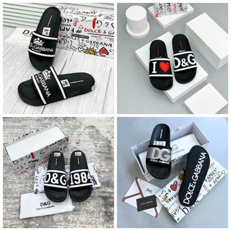 Dép thời trang nam quai ngang DG đế cao su mang êm chân mẫu hot Shopee Việt Nam