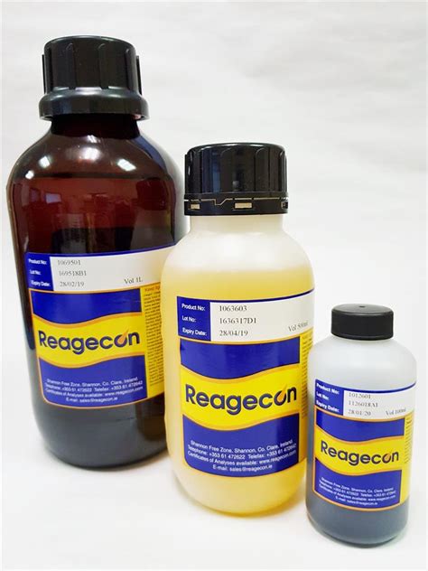 Reagecon Perchloric Acid N In Glacial Acetic Acid According To