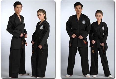 Kids Taekwondo Uniforms,Wtf Custom Taekwondo Uniform,Black Taekwondo ...