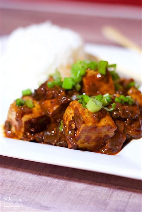 Addictively Spicy MaPo Tofu - The Soccer Mom Blog