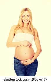 Naked Pregnant Woman Pose Stock Photo Shutterstock