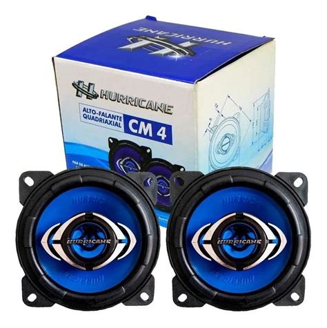 Cm Alto Falantes - Alto Falante 4 Polegadas Quadraxial CM4 Hurricane 110W Rms Par - Alto ...