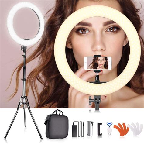 Top Best Selfie Ring Light With Tripod Stands In Reviews