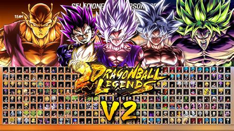 Dragon Ball Legends Mugen V Opengl E Directx Youtube