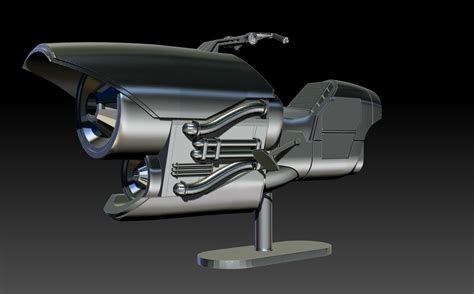 Coruscant Speeder Bike 3d Model 3d Printable Cgtrader