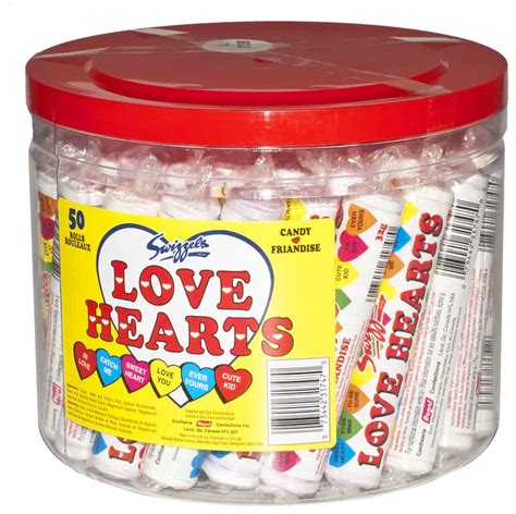 Swizzels Love Hearts 50 Count Pacific Distribution