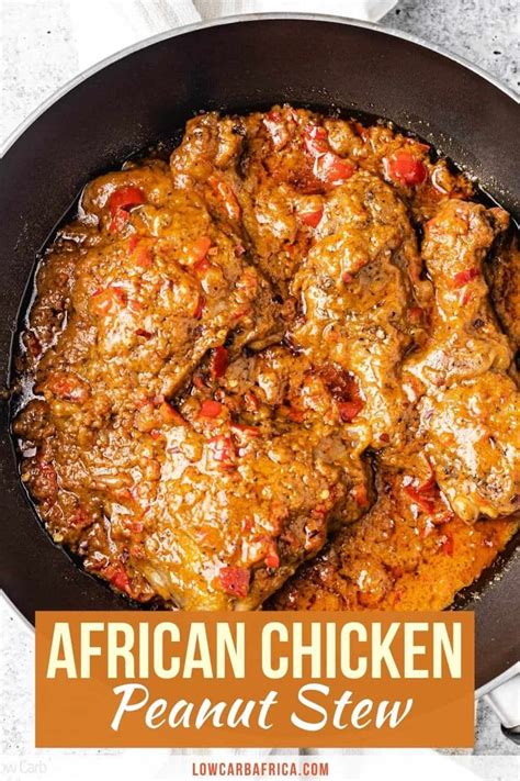 African Chicken Peanut Stew Recipe African Cooking Dinner Recipes