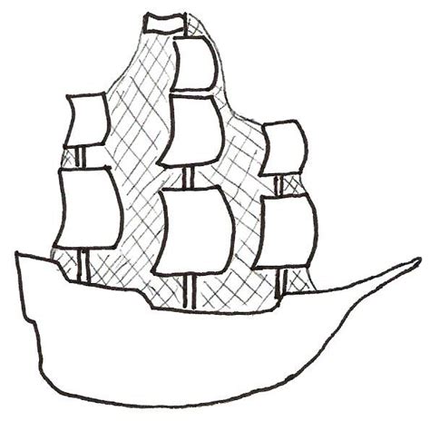 Simple Ship Drawing Clipart Best