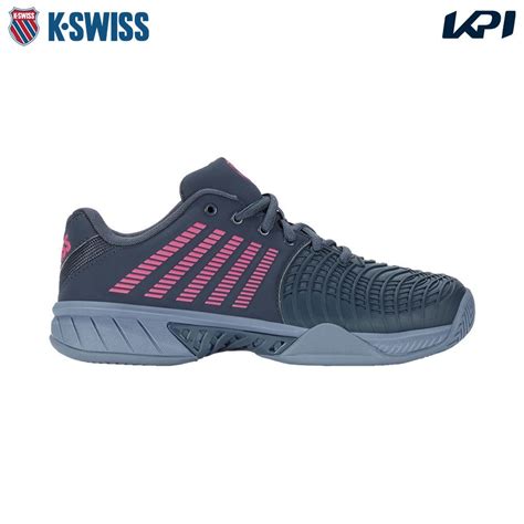K・SWISS ケイ・スイス テニスシューズ レディース EXP LT エクスプレスライト 3 オールコート用 KS98562478GP ...