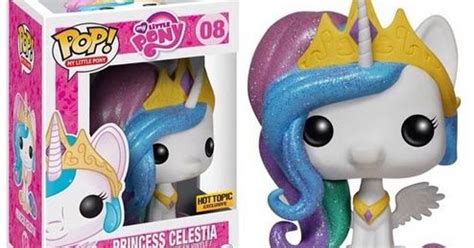 Equestria Daily Mlp Stuff Funko Pop Celestia A Hot Topic Exclusive According To Funko