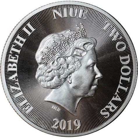 Niue 2019 The Roaring Lion Of Judah 1 Oz Silber El Dorado Coins