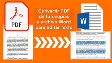 Cómo Convertir Una Fotocopia A Word Editable Fotocopias Y Campus