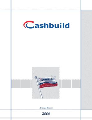 Fillable Online Cashbuild Co Annual Report Annual Report Cashbuild