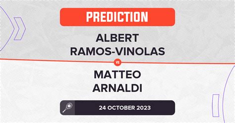 Albert Ramos Vinolas Vs Matteo Arnaldi Prediction ATP Vienna 2023