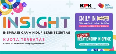 INSIGHT Inspirasi Gaya Hidup Berintegritas