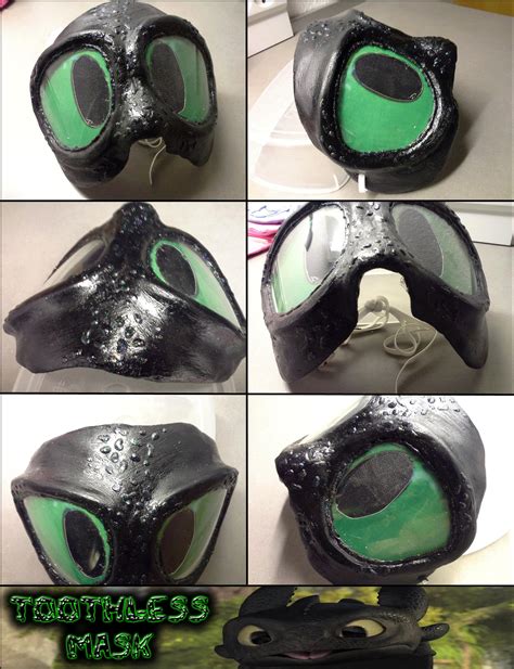 Toothless Mask by TheBandicoot on DeviantArt