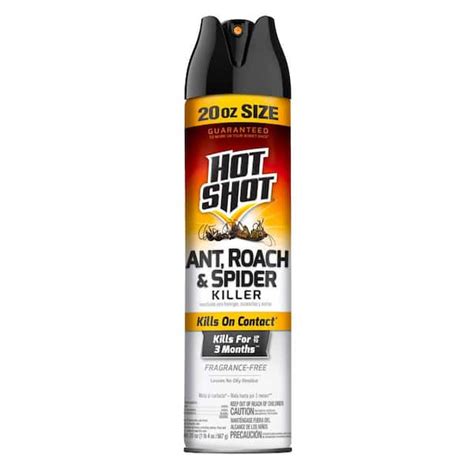 Hot Shot 17 5 Oz Pyrethroid Resistant Bed Bug Insect Killer Aerosol HG 96728 1 The Home Depot