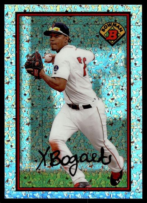 Bowman Silver Xander Bogaerts Rc Boston Red Sox Bib Xb Nm