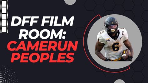 DFF Film Room Dynasty Rookie Sleeper Prospect Camerun Peoples 2023