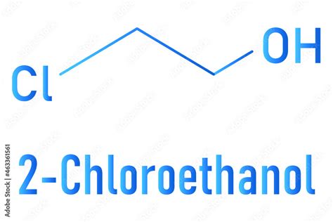 Ethylene Chlorohydrin Or Chloroethanol Molecule Side Product Formed