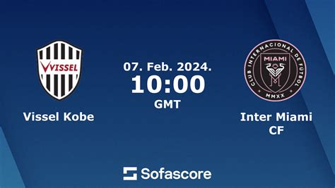 Vissel Kobe Vs Inter Miami CF Live Score H2H And Lineups Sofascore