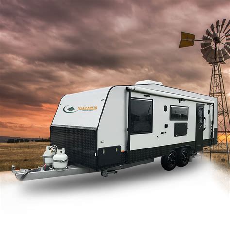 Kinlife High Highth Quality Small Travel Trailer RV Toy Hauler Offroad Caravan Trailer - Travel