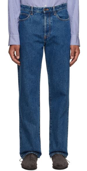 The Row Indigo Morton Jeans