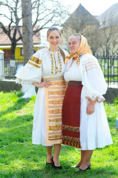 Traditional Romanian Folk Dresses