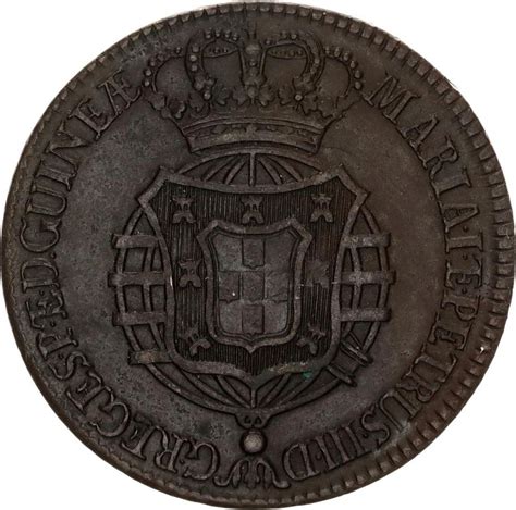 Macuta Maria I And Pedro Iii Angola Numista