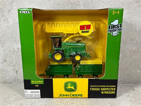164 John Deere 7500 Forage Harvester W Wagons Farmtoys4you