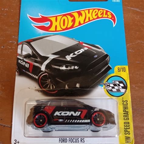 Jual Hot Wheels Ford Focus RS KONI Hitam Shopee Indonesia
