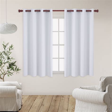 Short White Curtains For Living Room | Baci Living Room