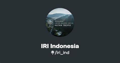lokakarya iri indonesia instagram linktree