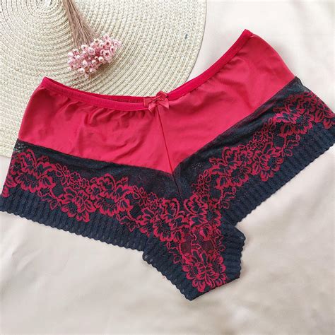 Conjunto Lingerie Renda Vermelho E Preto Lizlu Modas