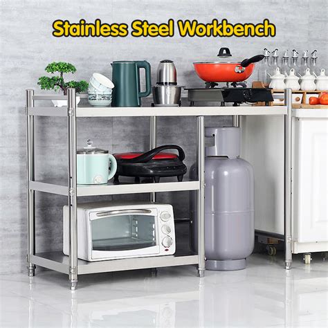 Stainless Steel Rak Dapur Gas Kitchen Stove Rack Rak Memasak Gas