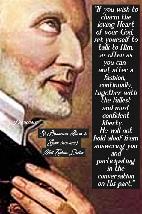 Quotes Of The Day 2 August St Alphonsus Anastpaul