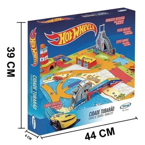 Pista Cidade Hot Wheels Tubar O Em Madeira Playset Pe As Xalingo Em Promo O Na Americanas