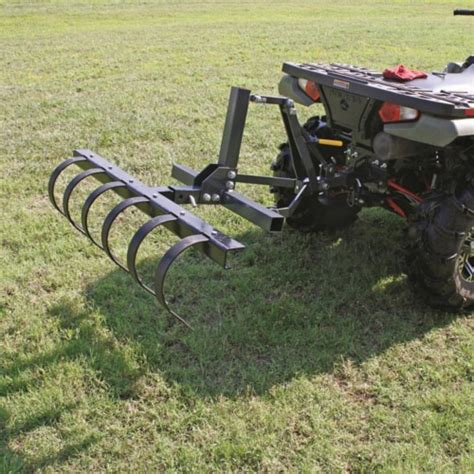 Guide Gear At6003gg Steel Hitch Mounted Tine Plow Farm Equipment