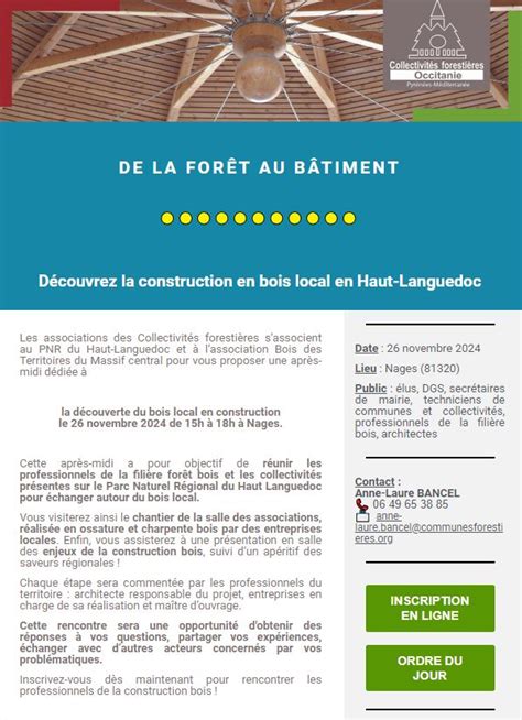 De La For T Au B Timent La Construction En Bois Local En Haut