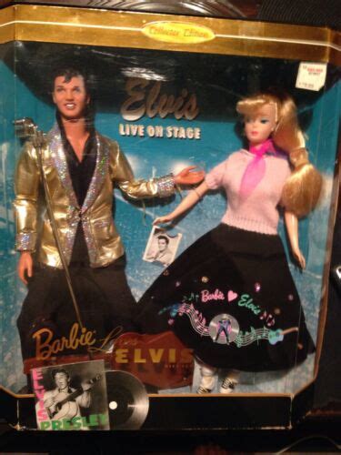 Collectible Barbie Loves Elvis T Set Collectors Edition Ebay