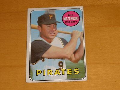 1969 Topps Baseball 335 Bill Mazeroski EBay