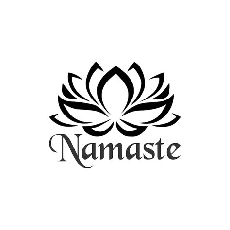 Namaste Decal Namaste Lotus Sticker Lotus Car Decal Outdoor Etsy