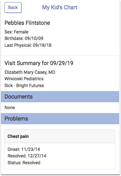 My Kid's Chart User's Guide - PCC Learn