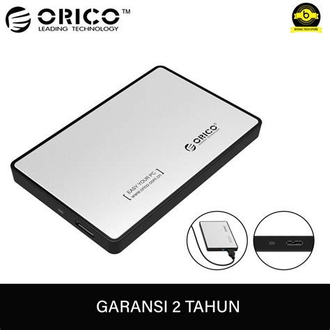 Jual Hardisk SSD Mobile Enclosure ORICO 2 5 In With USB 3 0 Silver